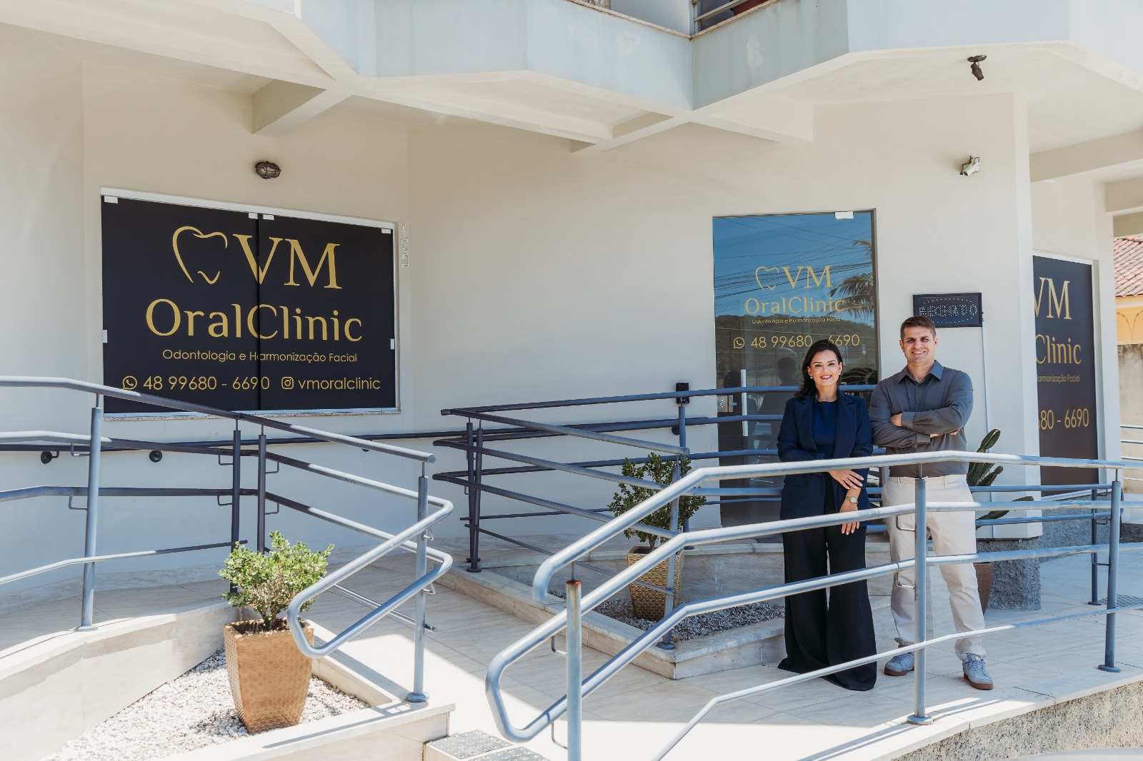 Fachada VM Oral Clinic — Biguaçu SC