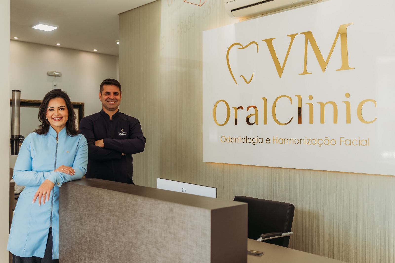 VM Oral Clinic - Equipe e Recepção